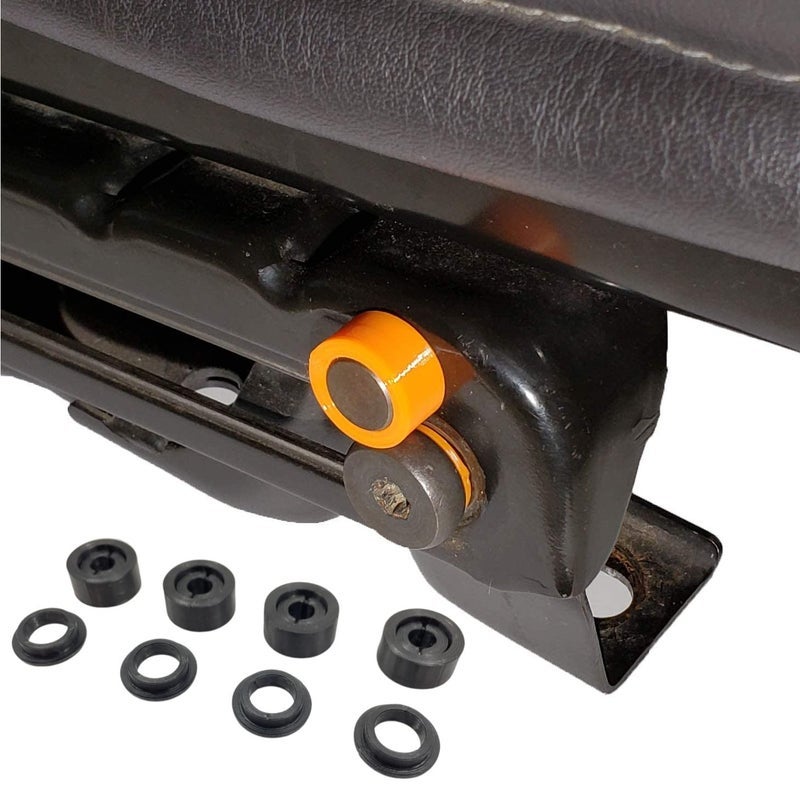 615 South Front Seat Slider Support Bushings Compatible with Jeep Wrangler TJ LJ Unlimited 1999-2006 - Fixes Wobbly Loose Seats - Image 1